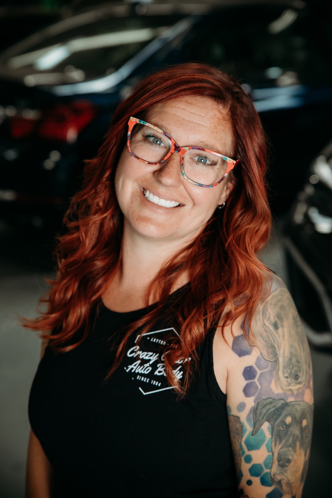 Cody, second-generation owner of Crazy Color Auto Body and Paint